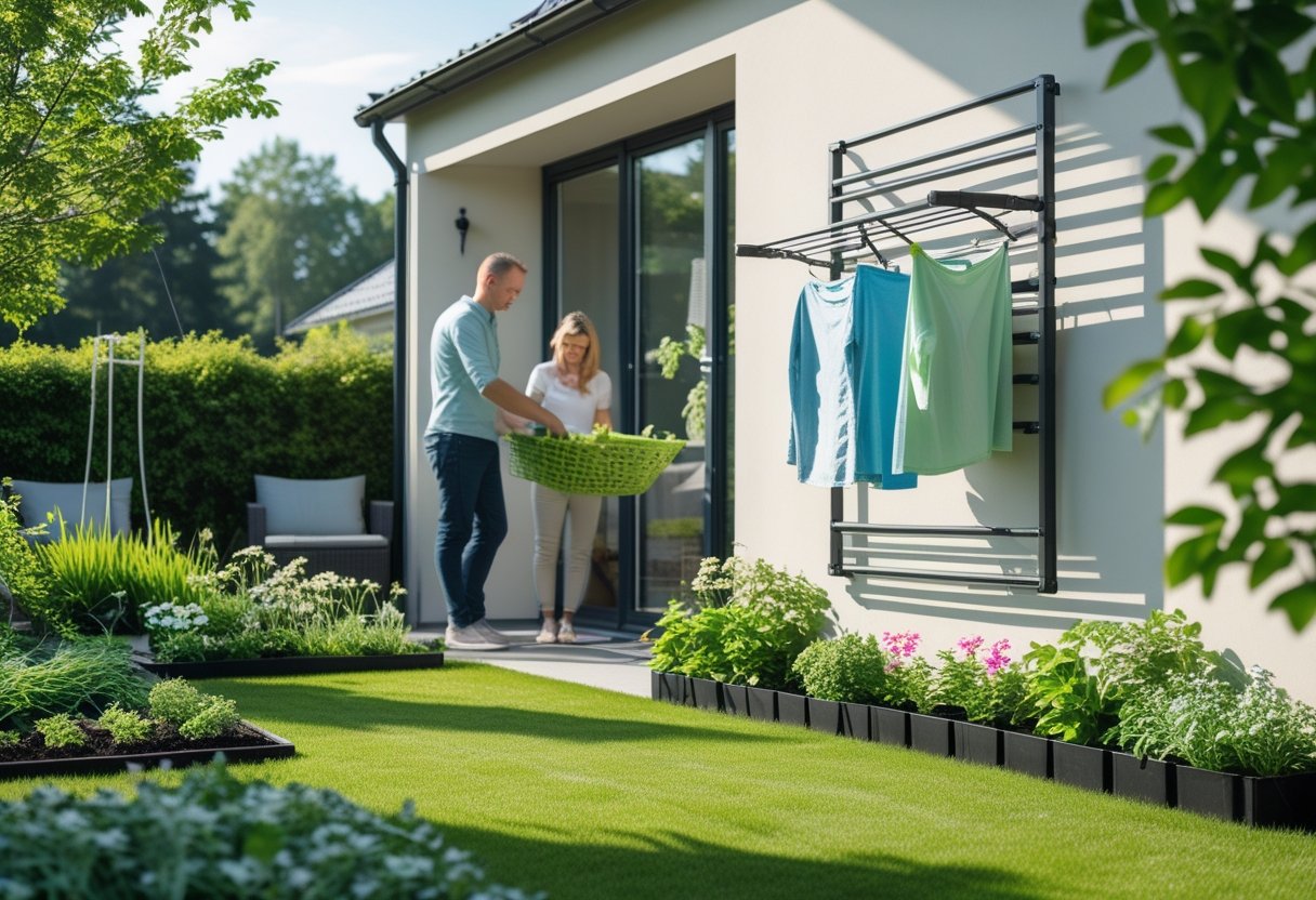 Sådan optimerer du din have med et tørrestativ til vægmontering